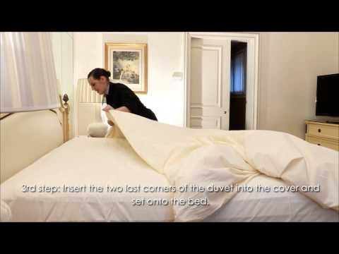 Four Seasons Hotel George V, Paris - Professional Bed Making and Cleaning Tips