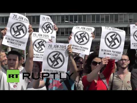 Slovakia: Far-right protest against the 'Islamification of Europe' in Bratislava