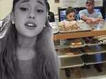 ***MINIMUM FEE TO BE AGREED BEFORE USE***\nEXCLUSIVE: **NO USA TV AND NO USA WEB** MINIMUM FEE APPLY** Ariana Grande and her new backup dancer boyfriend Ricky Alvarez seen in a Wolfee Donuts store which got dangerously close to some powdered donuts . Ricky and Ariana, engage in some serious mouth-to-mouth PDA in this security cam video obtained by TMZ.com ,which wouldn't have come to light if not for the donut sniffing or near licking, incident.\nSources inside Wolfee Donuts in Lake Elsinore, CA tell TMZ the couple came in on Saturday, and decided to play truth or dare with the goods -- daring each other to lick powdered jelly donuts on the counter. Time to lick the Donuts!\n\nPictured: Ariana Grande, Ricky Alvarez\nRef: SPL1072899  070715   EXCLUSIVE\nPicture by: TMZ.com / Splash News\n\nSplash News and Pictures\nLos Angeles:\t310-821-2666\nNew York:\t212-619-2666\nLondon:\t870-934-2666\nphotodesk@splashnews.com\n