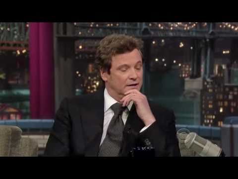 Colin Firth on Letterman (11/23/2010)