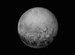 New Horizons' last look at Pluto's Charon-facing hemisphere reveals intriguing geologic details that are of keen interest to mission scientists. This image, taken early the morning of July 11, 2015, shows newly-resolved linear features above the equatorial region that intersect, suggestive of polygonal shapes.