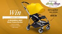 'Your newborn is going to love this!

#BabyVillage are kindly giving away one of their best new arrivals yet, which comes with a  large underseat basket to carry all your goods :)

Go in the draw to WIN your ultimate Bugaboo Bee 3 Silver Frame Stroller valued at $949.99 by simply:

1 'Like'  @[144008110666:274:Baby Village] + @[106615116048218:274:Getprice] 
2 Comment on this post and 'tag' a friend using the #BabyVillageGiveaway

Our very lucky parent will be announced next Monday July 13th at 10am T & C'S Apply > http://tiny.cc/BabyVillage_Competition 

GOOD LUCK!'