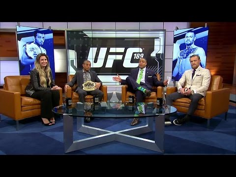 Conor McGregor Mix Words on FOX Sports Live Before UFC 189