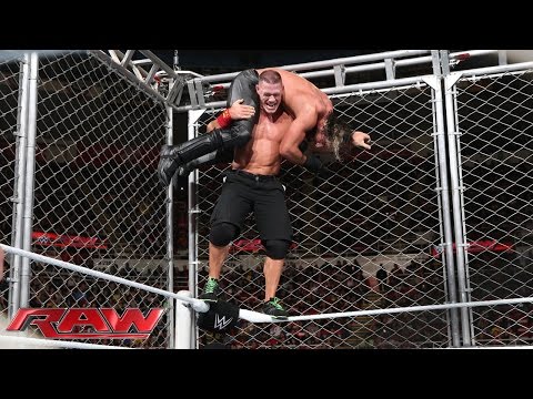 John Cena vs. Seth Rollins - Steel Cage Match: Raw, December 15, 2014