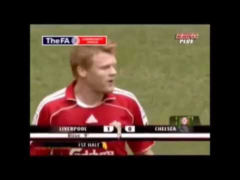 all goals liverpool 2 1 chelsea fa community shield final 2006