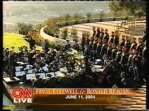 Private funeral of Ronald Reagan. June11, 2004