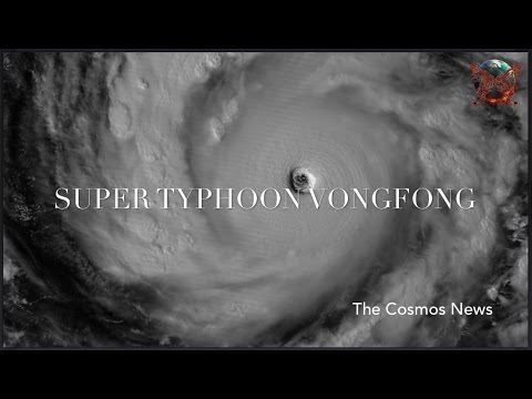 The Most Powerful Storm on Earth in 2014 Typhoon Vongfong Is Heading for JAPAN