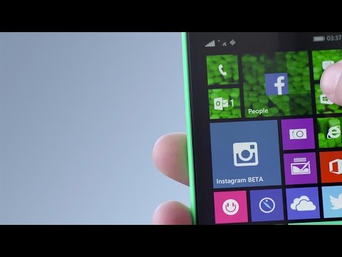 Hands-On Demo: Windows Phone 8.1 Lumia Cyan Software Update