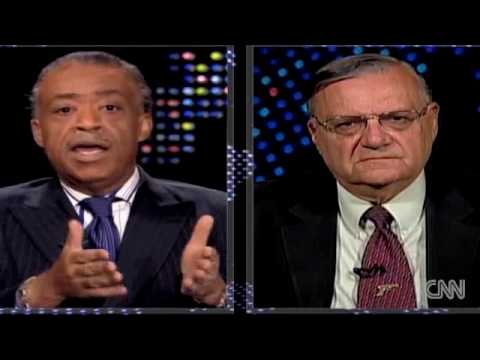 Sheriff Joe Arpaio Pimp Slaps Infamous Douche Bag Al Sharpton