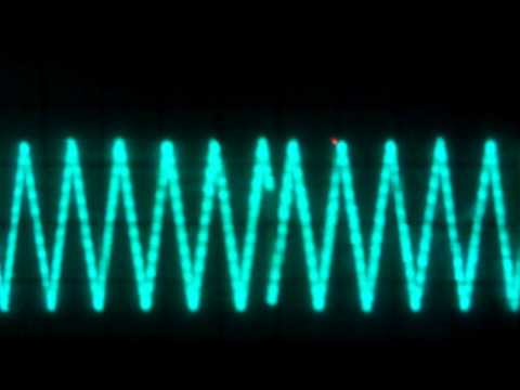 Triangle wave sync on the MOS Technology 8580R5 SID chip