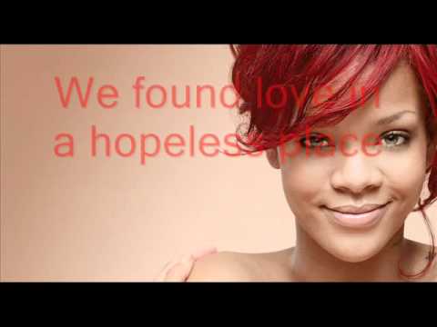 Rihanna - We found love (paroles + traduction)