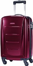 Samsonite Winfield 2 Spinner 20-Inch Wheeled Luggage, Carry-On, Maroon