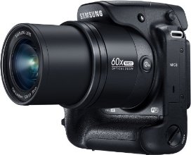 Samsung WB2200F 16.3MP CMOS Smart WiFi & NFC Digital Camera with 60x Optical  Zoom, 3.0" LCD and 1080p HD Video (Black)