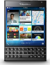 BlackBerry Passport Factory Unlocked Cellphone, 32GB, Black (U.S. Warranty)