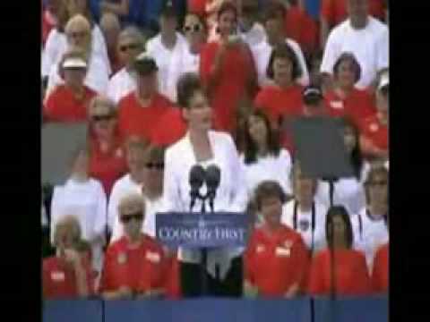 Sarah Palin caught manipulating crowds