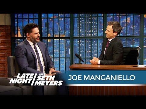 Joe Manganiello Does His Best Pittsburgh Accent - Late Night with Seth Meyers