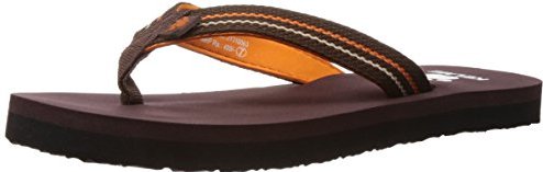 Kelme Unisex Samba Flip Brown Mesh Flip-Flops and House Slippers - 8 UK (21310063-209)