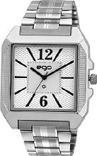 Maxima Ego Analog White Dial Men's Watch - E-33982CAGC