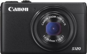 Canon PowerShot S120 Fotocamera Digitale 12 Megapixel, Nero