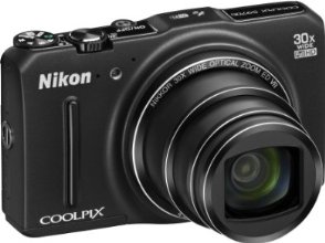 Nikon Coolpix S9700 Fotocamera Digitale Compatta 16 Megapixel, Zoom 30x, 6400 ISO, OLED 3 Pollici, Full HD, Wi-Fi, Nero [Nital card: 4 anni di garanzia]