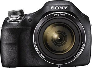 Sony DSC-H400 Fotocamera compatta con zoom ottico 63x, Nero