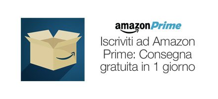 Consegna in 1 GIORNO per i clienti Amazon Prime