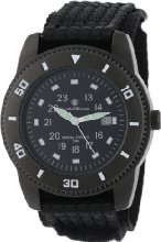 Smith & Wesson Men's SWW-5982 Commando Black Nylon Strap Watch