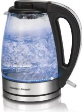 Hamilton Beach 40865C 1.7-Liter Glass Kettle