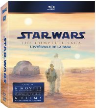 Star Wars: The Complete Saga (Episodes I-VI) Box Set - [9-Disc Blu-ray] (Bilingual)