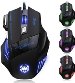 [2015 T80 New Version] DLAND ZELOTES Professional LED Optical 5500 DPI 7 Button USB Wired Gaming Mouse Mice for gamer Adjustable DPI Switch Function 5500DPI/3200DPI/2400 DPI /1600 DPI /1000 DPI For Pro Game Notebook PC Laptop Computer