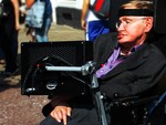 Stephen Hawking in Cambridge