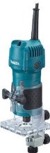 Makita 3709 Rebajadora con potencia de 1/2" HP