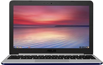 ASUS Chromebook C201PA-DS01 11.6-Inch Laptop (Navy Blue)