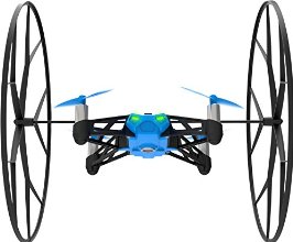 Parrot D-PF723001AF MiniDrone Rolling Spider, Azul