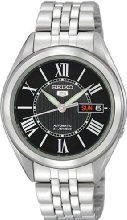 Seiko SNKL35K1 Reloj Análogo para Hombre, Cristal Mineral, 38 mm