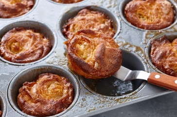 Salted caramel cruffin