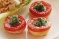 Tomato and pesto tartins