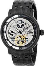 Stuhrling Original Men's 8411.335B1 Symphony Symphony DT Analog Display Automatic Self Wind Black Watch