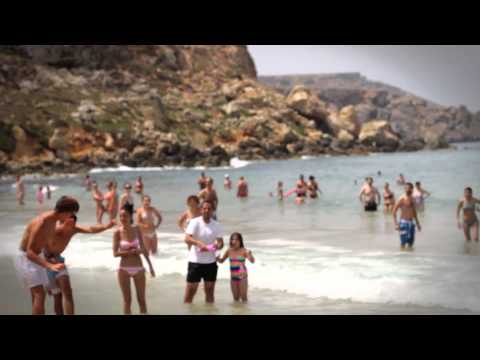 Air Malta - Surprise Dance at Golden Bay