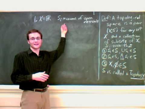 General Topology Lecture 1 Part 1