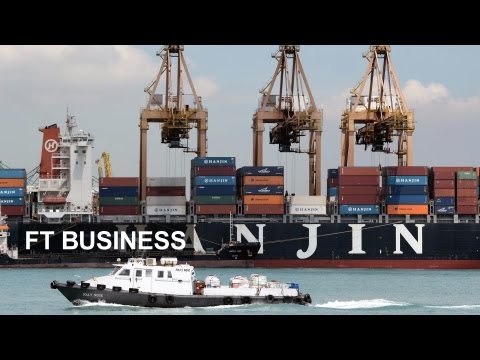 Container shipping the world in a box