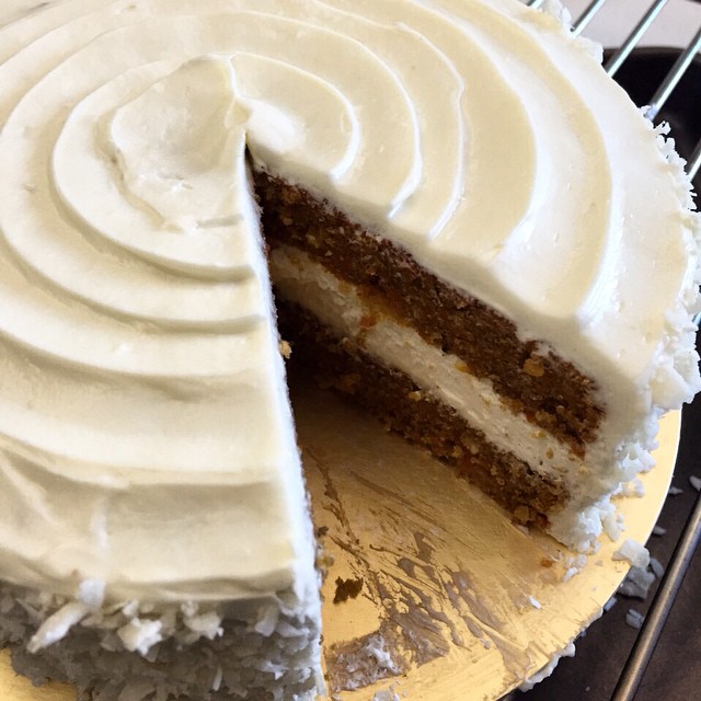 Finally the end of the week, time to CAKE it up! Check out this homemade carrot cake brought to you by yoyo.com...want a slice? 😉 #🍰 #foodie #instafood #cake #sweets #eeeeeats #nomgram #hungry #carrotcake #homemade #instagood #instadaily #happy #foodstagram #yum #nom #foodporn #sugarhigh
