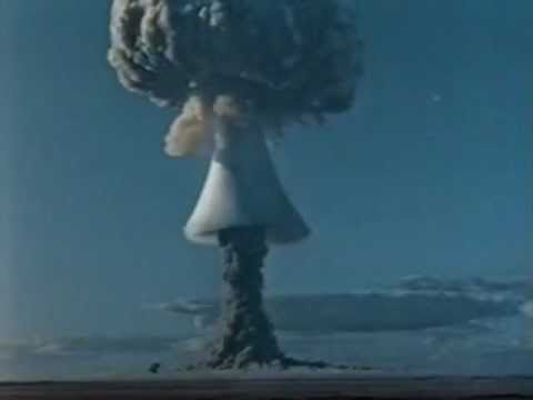 First Soviet hydrogen bomb test (1953)