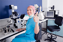 Happy scientist (Source: 001abacus/iStockPhoto)