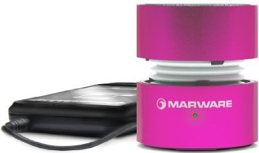 Marware UpSurge Rechargeable Mini Speaker, Pink