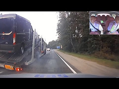 Wild Police Chase in Belarus