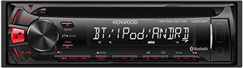 KENWOOD MP3/WMA/AAC/WAV対応CD/USB/BTレシーバー U300BT