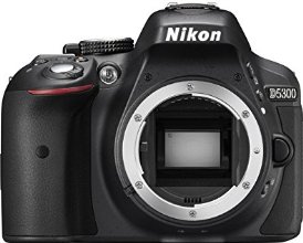 Nikon デジタル一眼レフカメラ D5300 ブラック 2400万画素 3.2型液晶 D5300BK