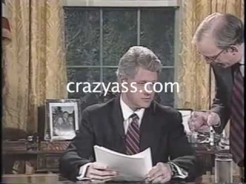 Clinton No Teleprompter Oval Office - Lost Tapes