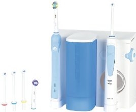 Oral-B - Pack dental: cepillo de dientes recargable e irrigador Professional Care Waterjet + 500